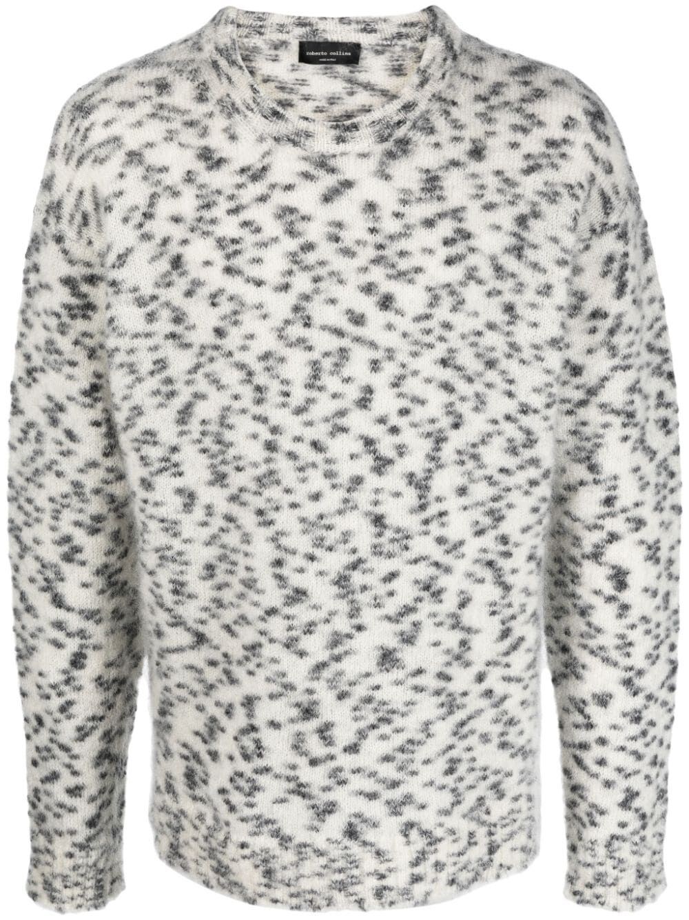 Roberto collina sale grey melange sweater