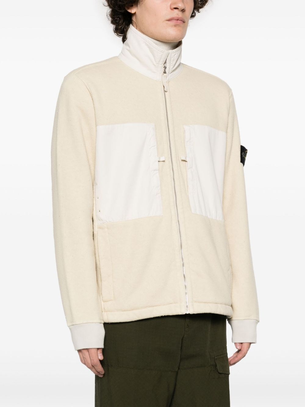 ZIPPED PULLOVER WITH POCKETS