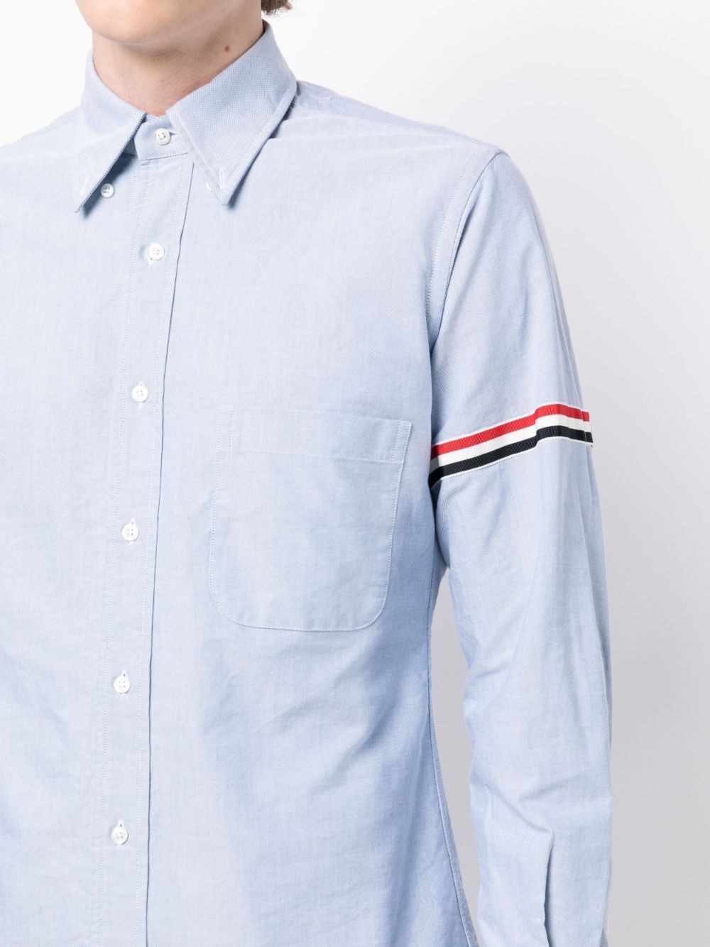 RWB stripe cotton shirt