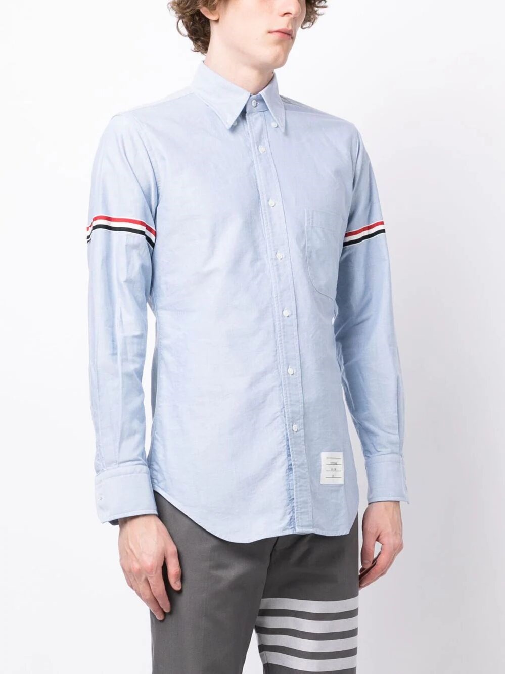 RWB stripe cotton shirt