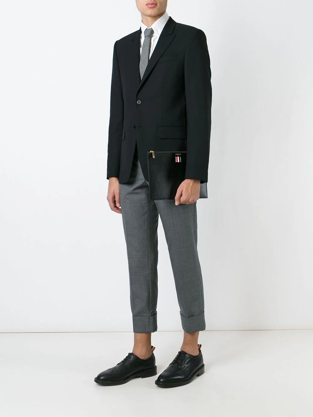 Top Zip Closure Clutch