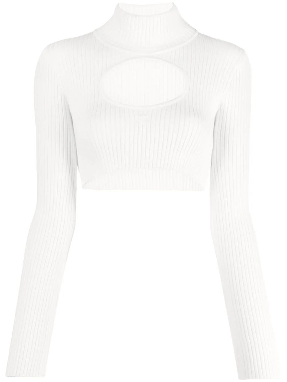 Cut-out long-sleeves jumper