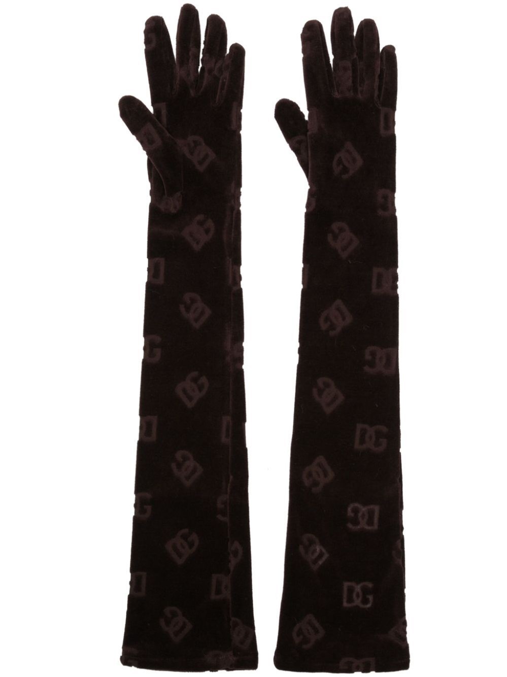 Logo Print Gloves