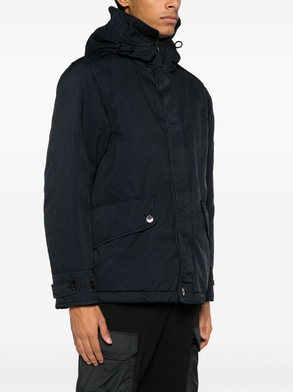 David TC Compass logo-patch Jacket