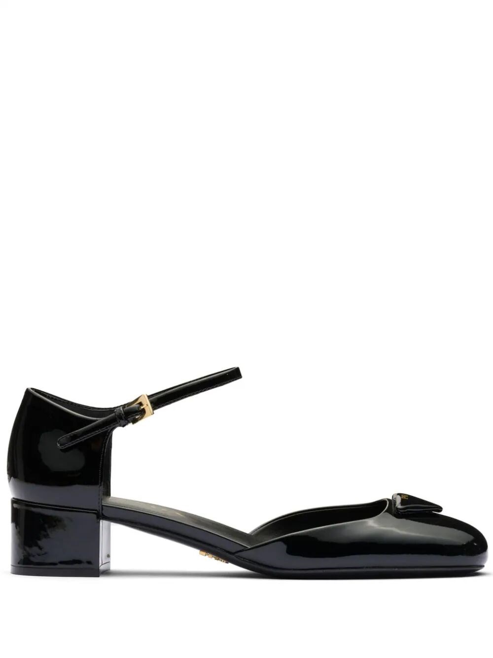Patent leather pumps