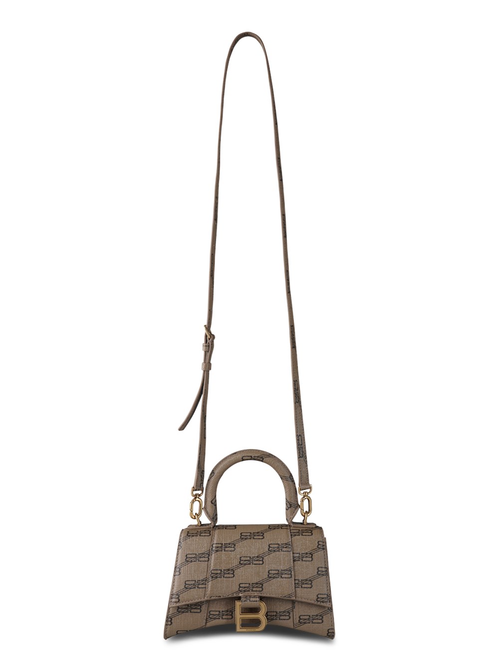 Hourglass BB monogram handbag