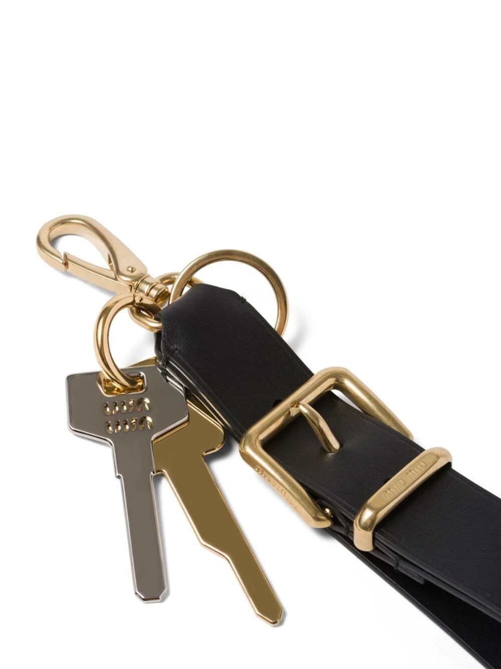 Leather keyring