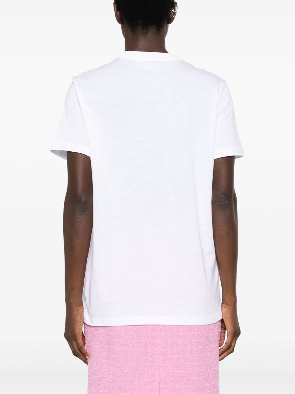 Embroidered jersey T-shirt