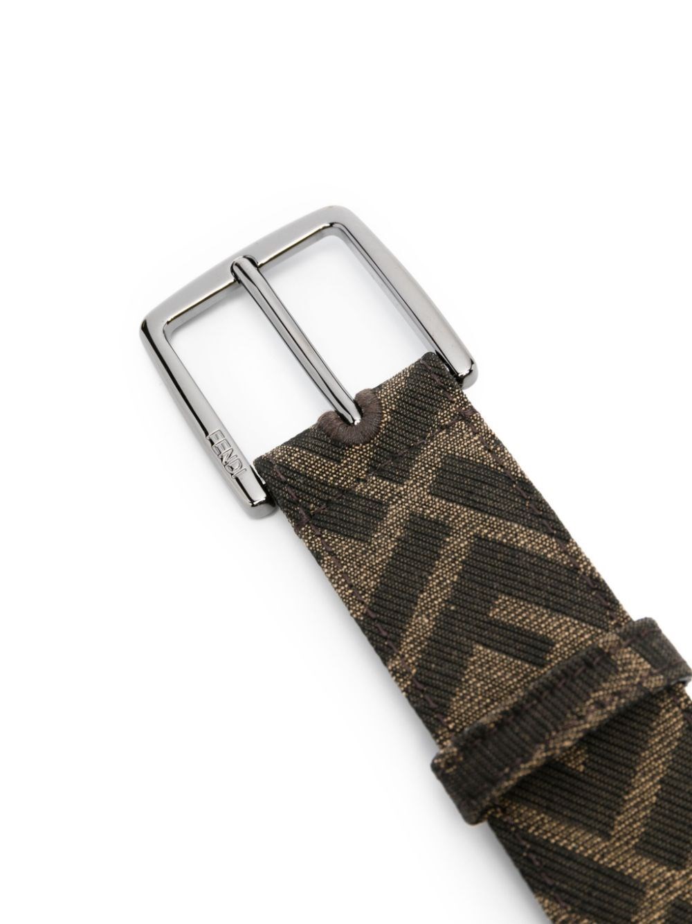 FF logo print belt