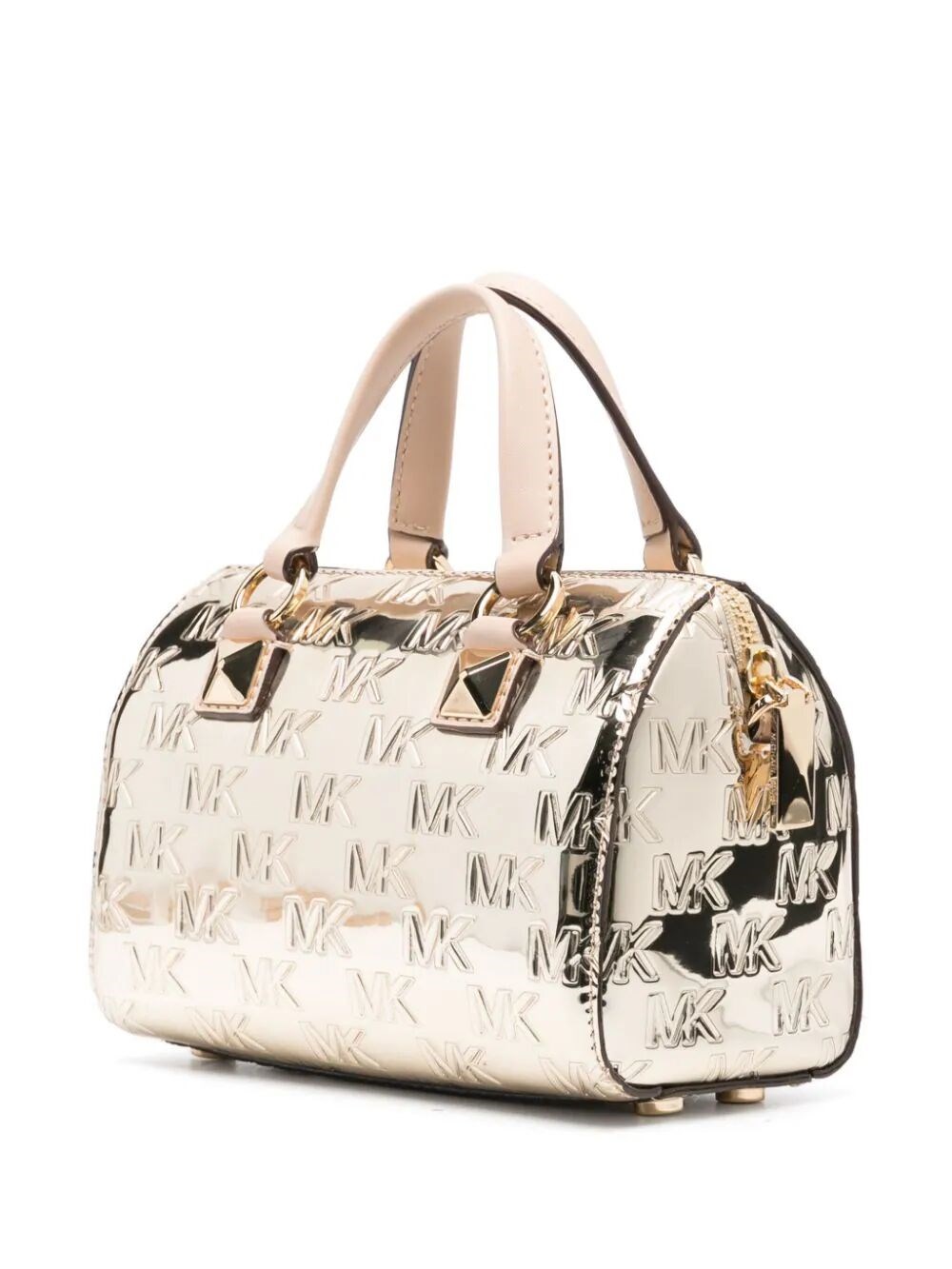 Small Grayson patent-finish bag