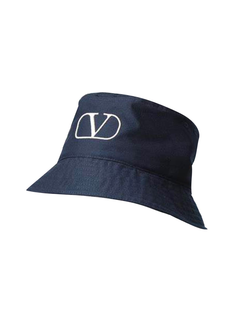 Valentino Garavani Logo Hat In Blue