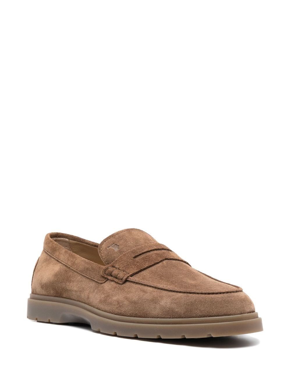 Suede loafers