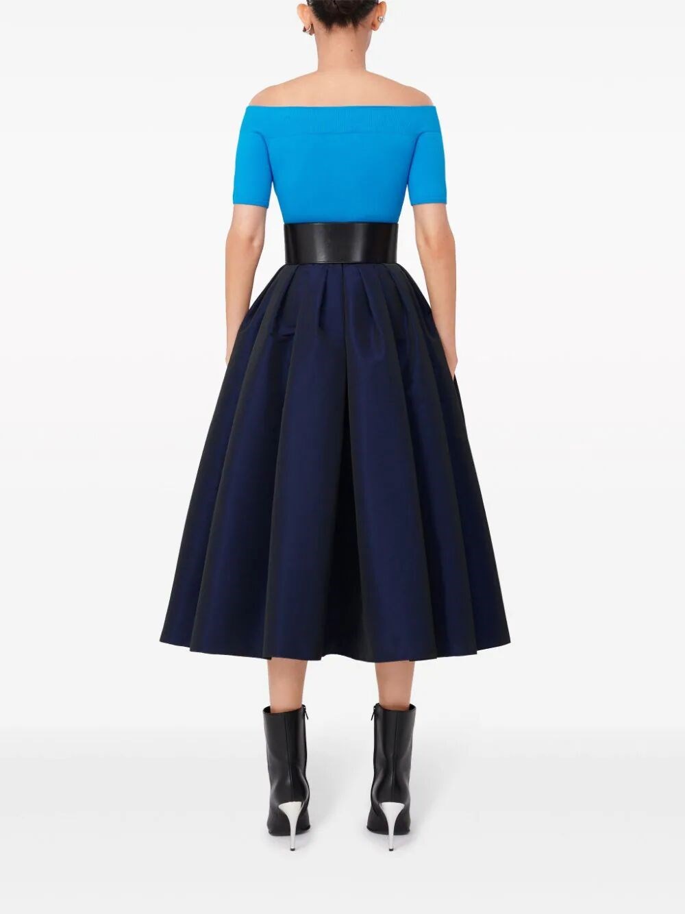 Midi Plissé Skirt