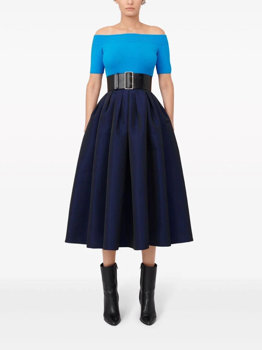 Midi Plissé Skirt