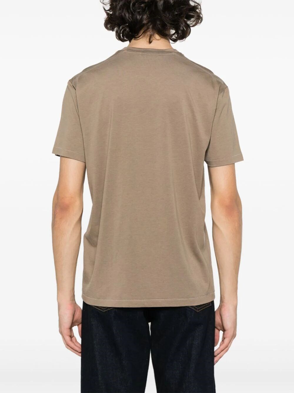 T-shirt with a mélange effect