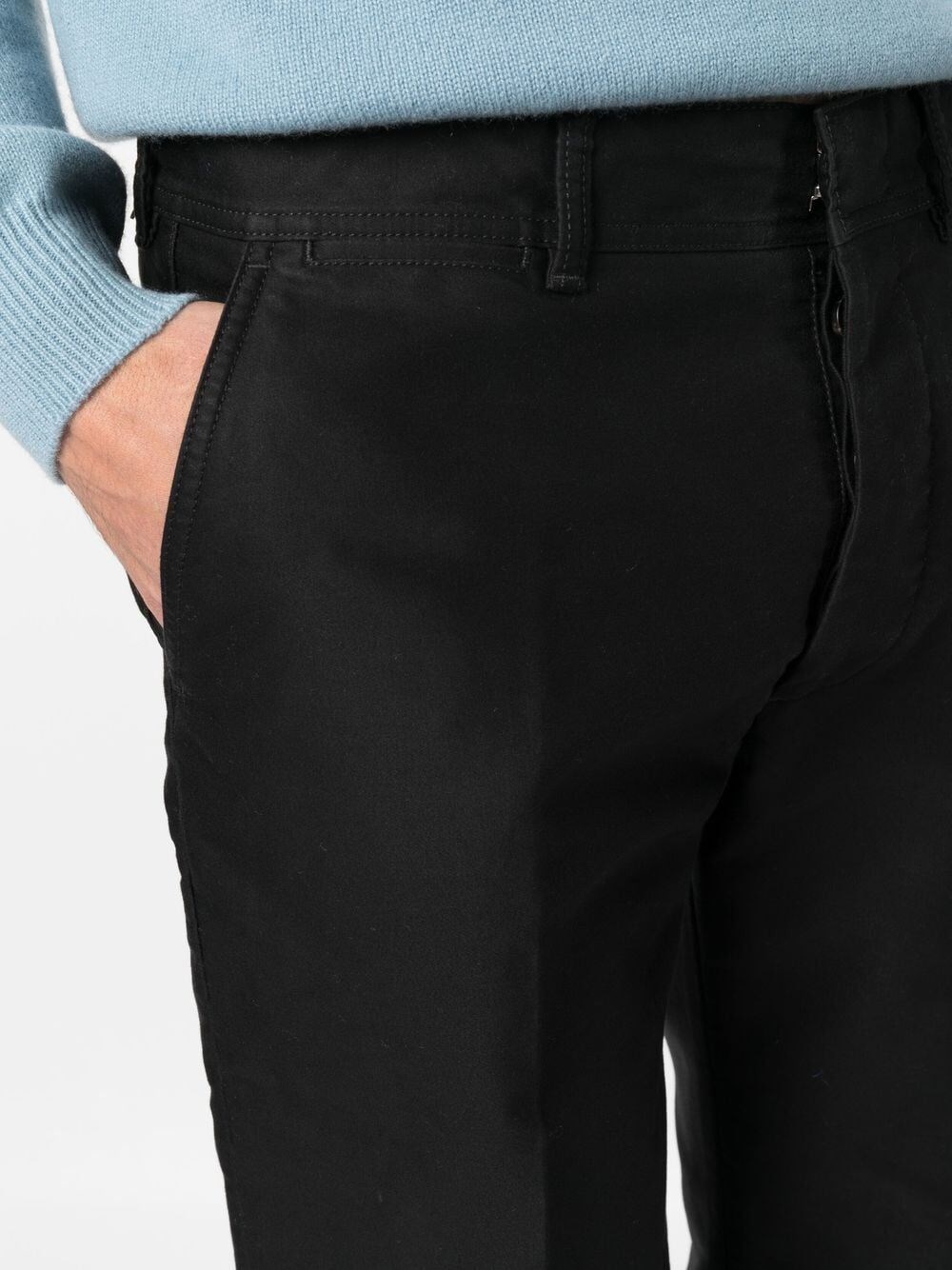 Pressed-crease chinos