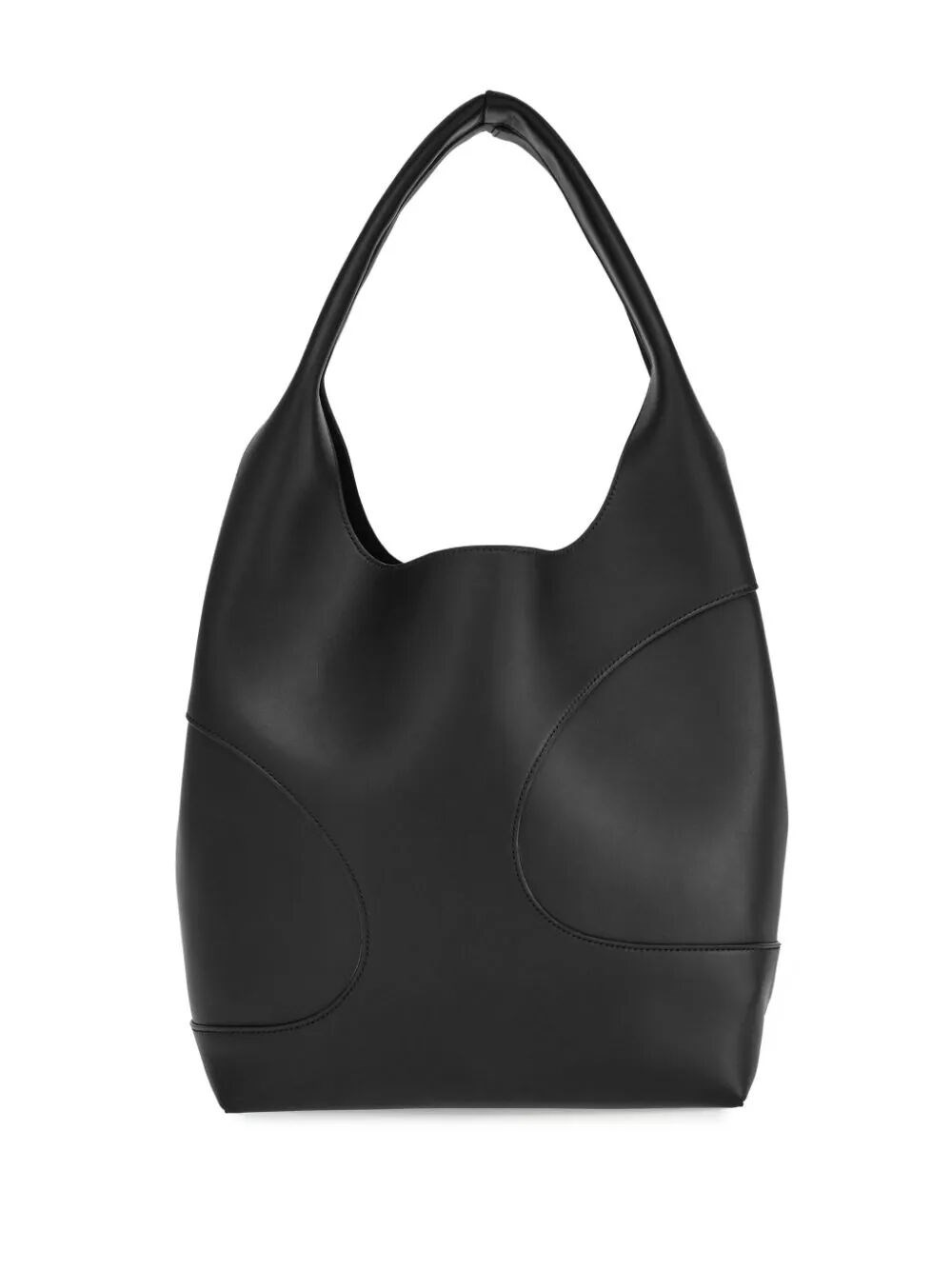 Hobo bag with cut-out detailing