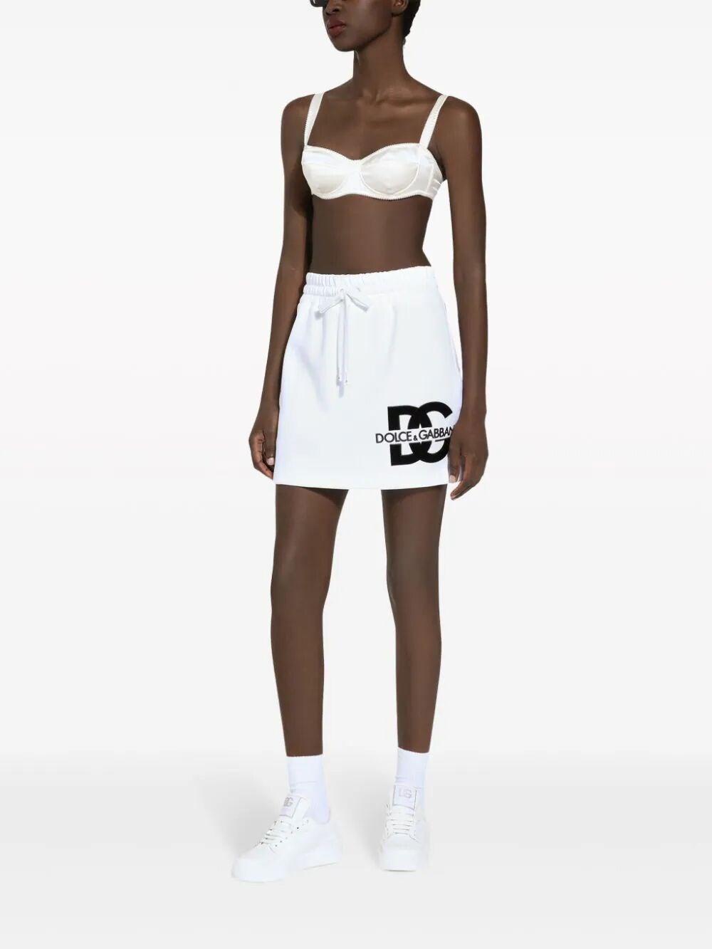 DG logo mini skirt