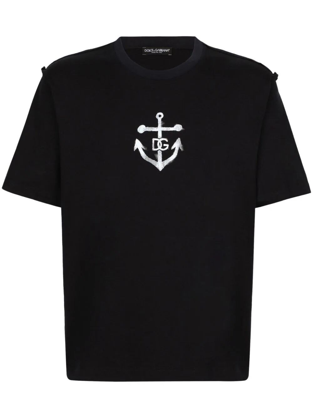 T-shirt with embroidered logo