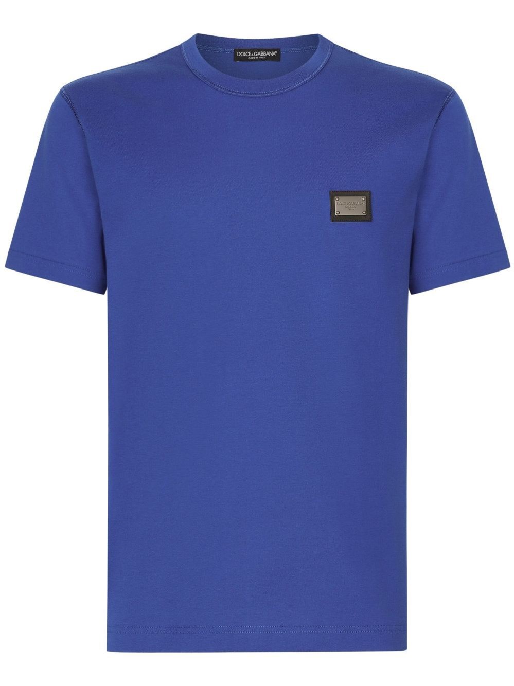 T-shirt with logo tag