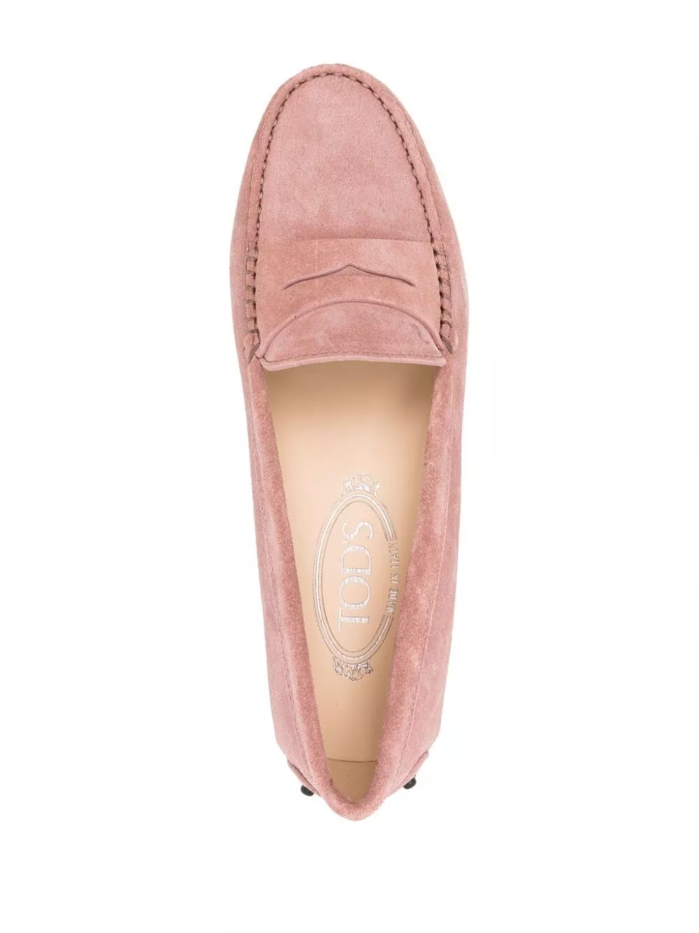 TOD'S 고미노 드라이빙 슈즈 스웨이드