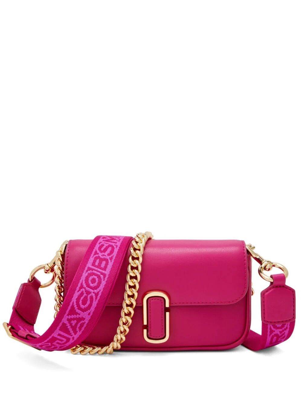 Marc Jacobs The J Marc Mini Bag In Pink & Purple