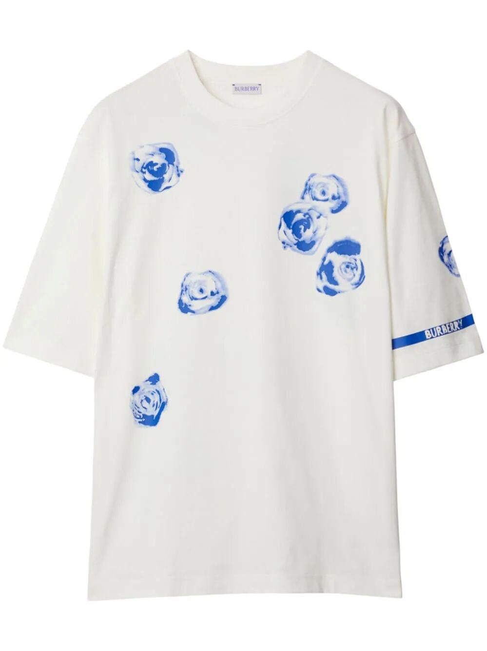 T-shirt with rose print