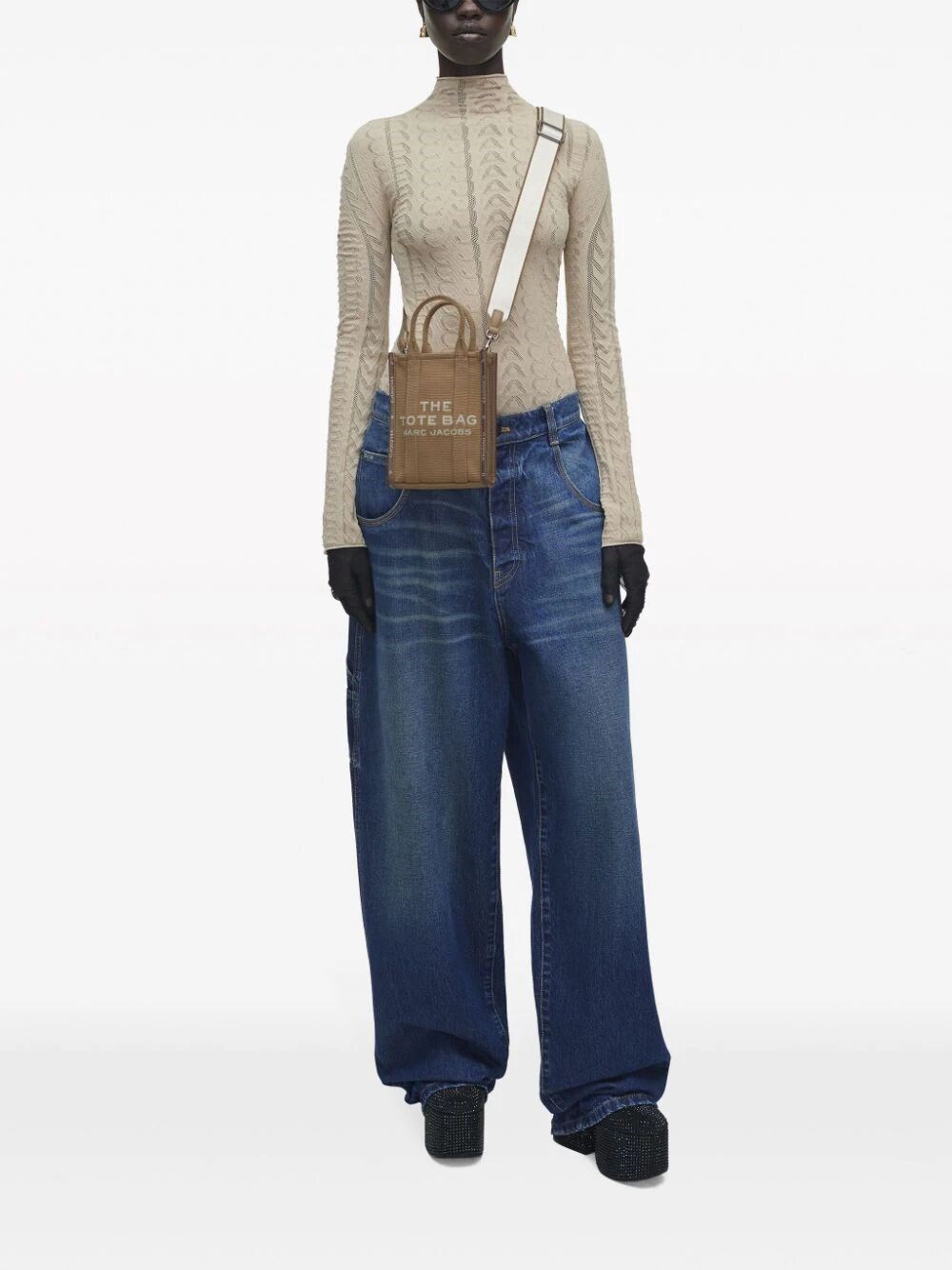 THE JACQUARD MINI TOTE BAG