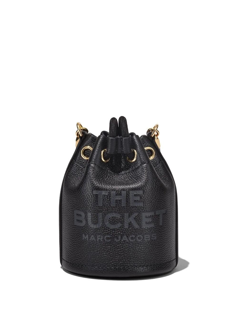 THE LEATHER MINI BUCKET BAG