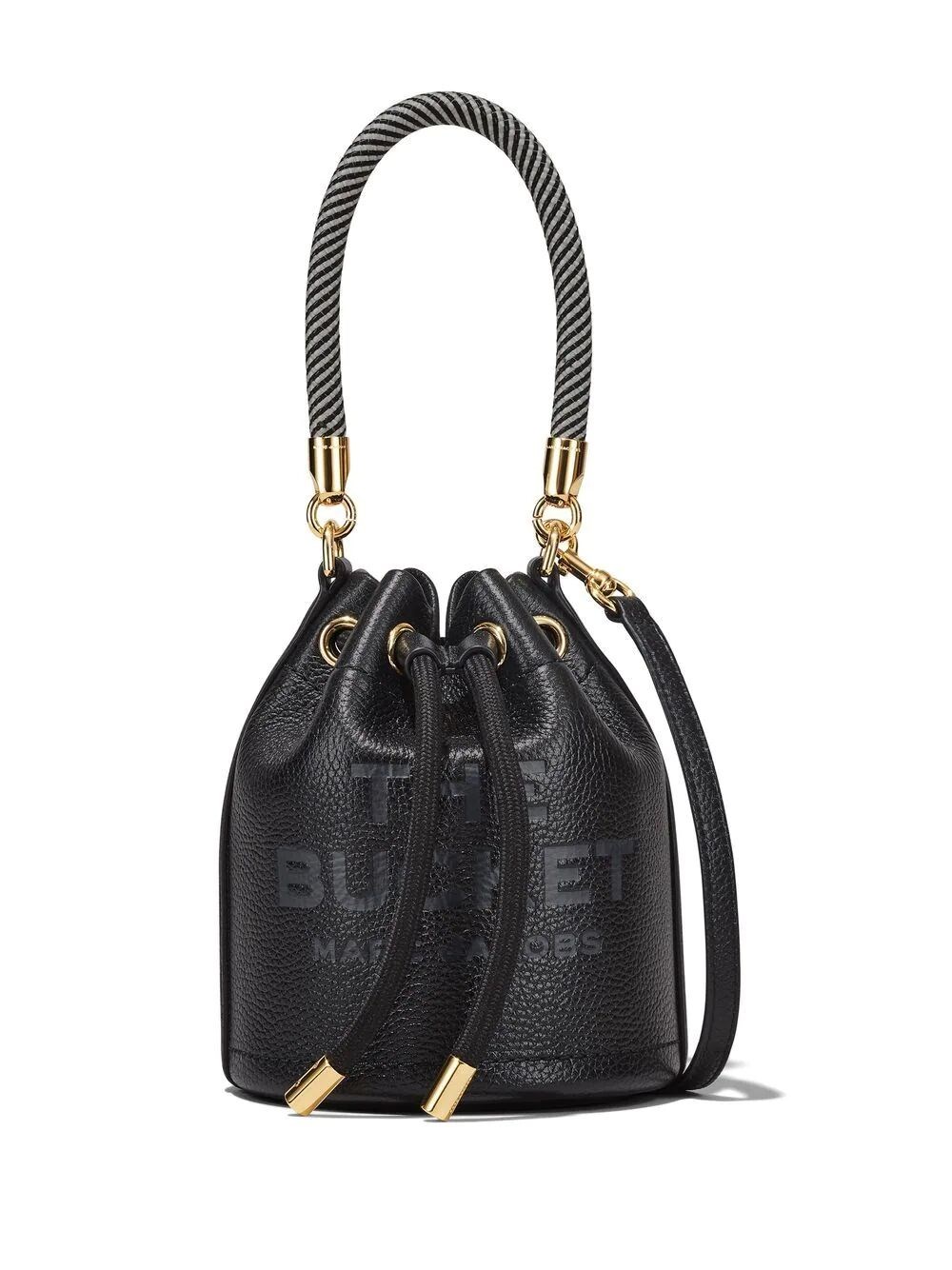 THE LEATHER MINI BUCKET BAG