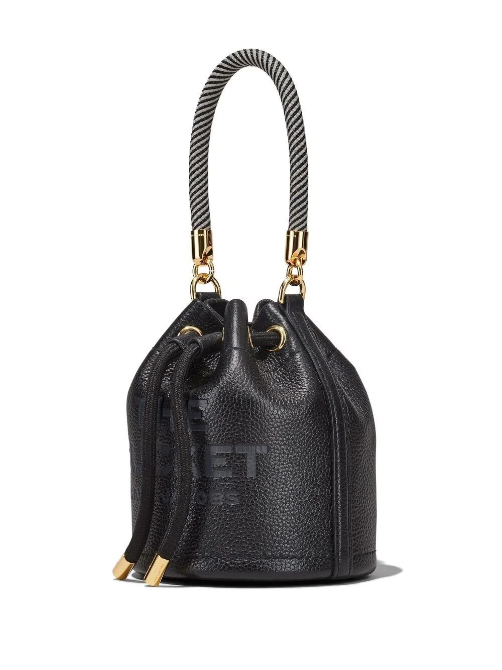 THE LEATHER MINI BUCKET BAG