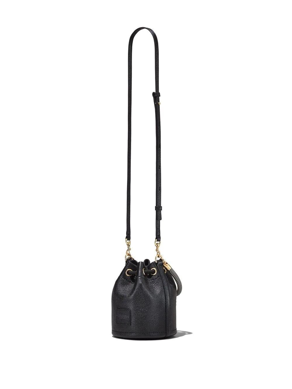 THE LEATHER MINI BUCKET BAG