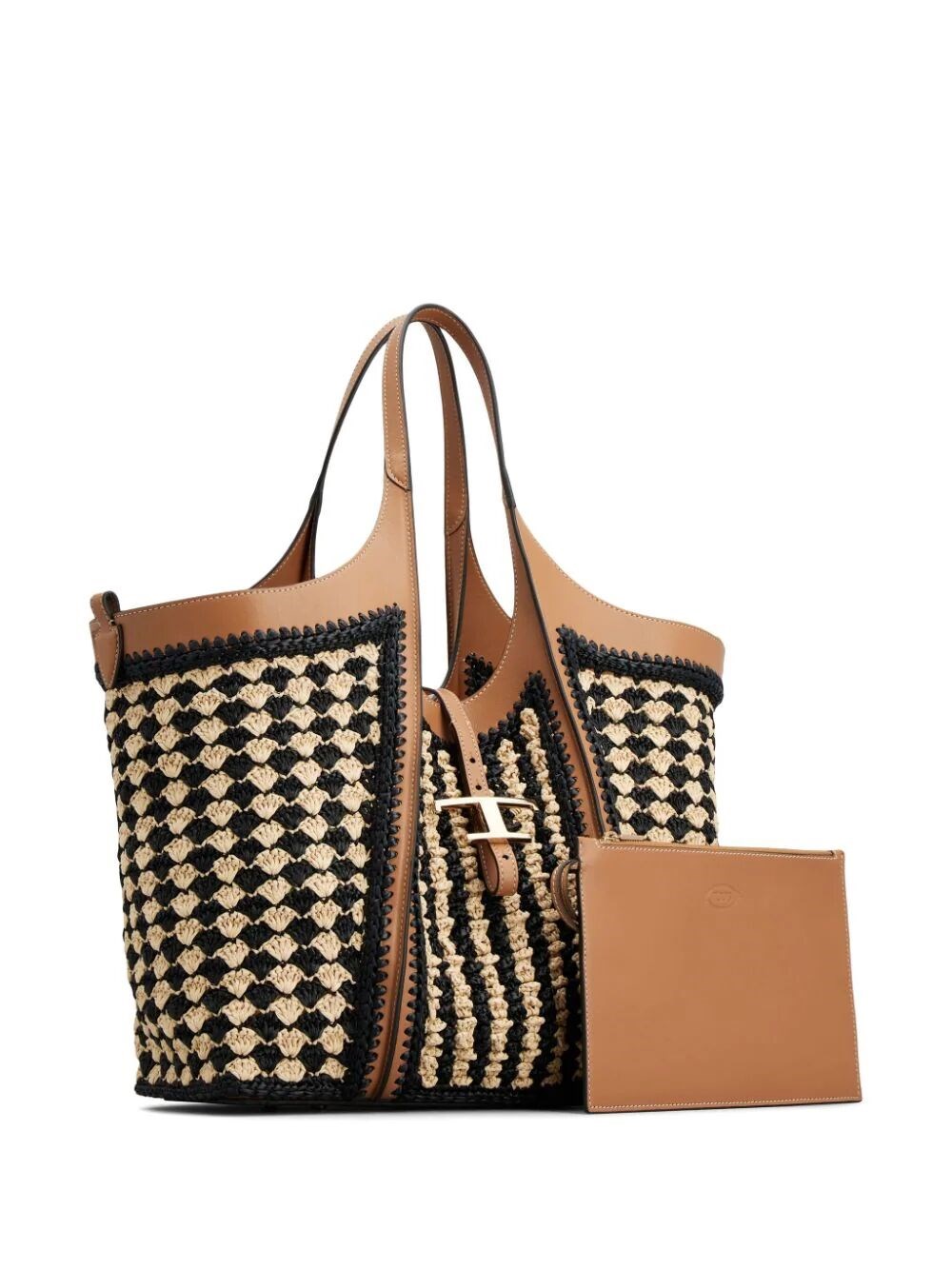 T Timeless crochet tote bag