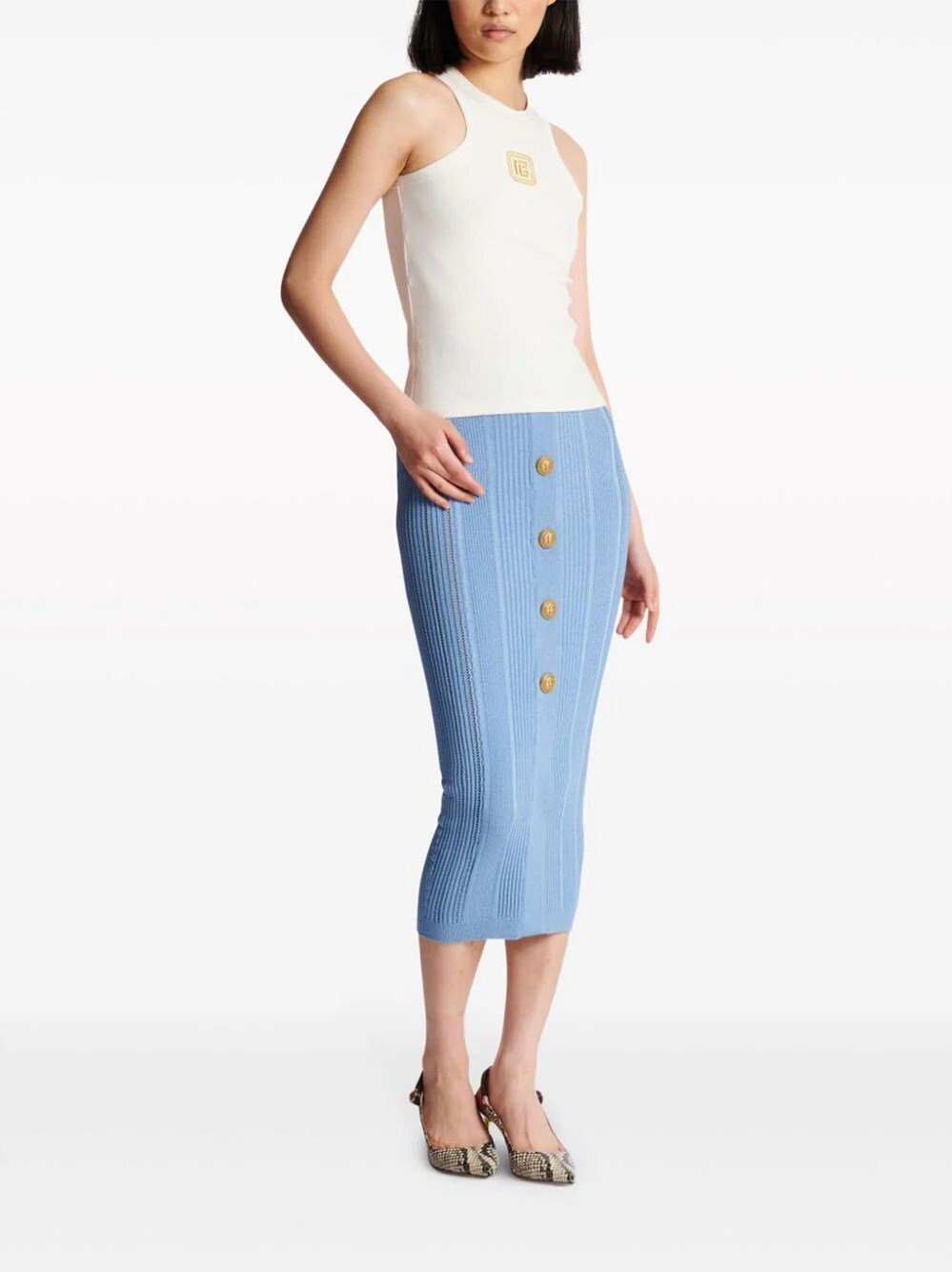 PB embroidered tank top