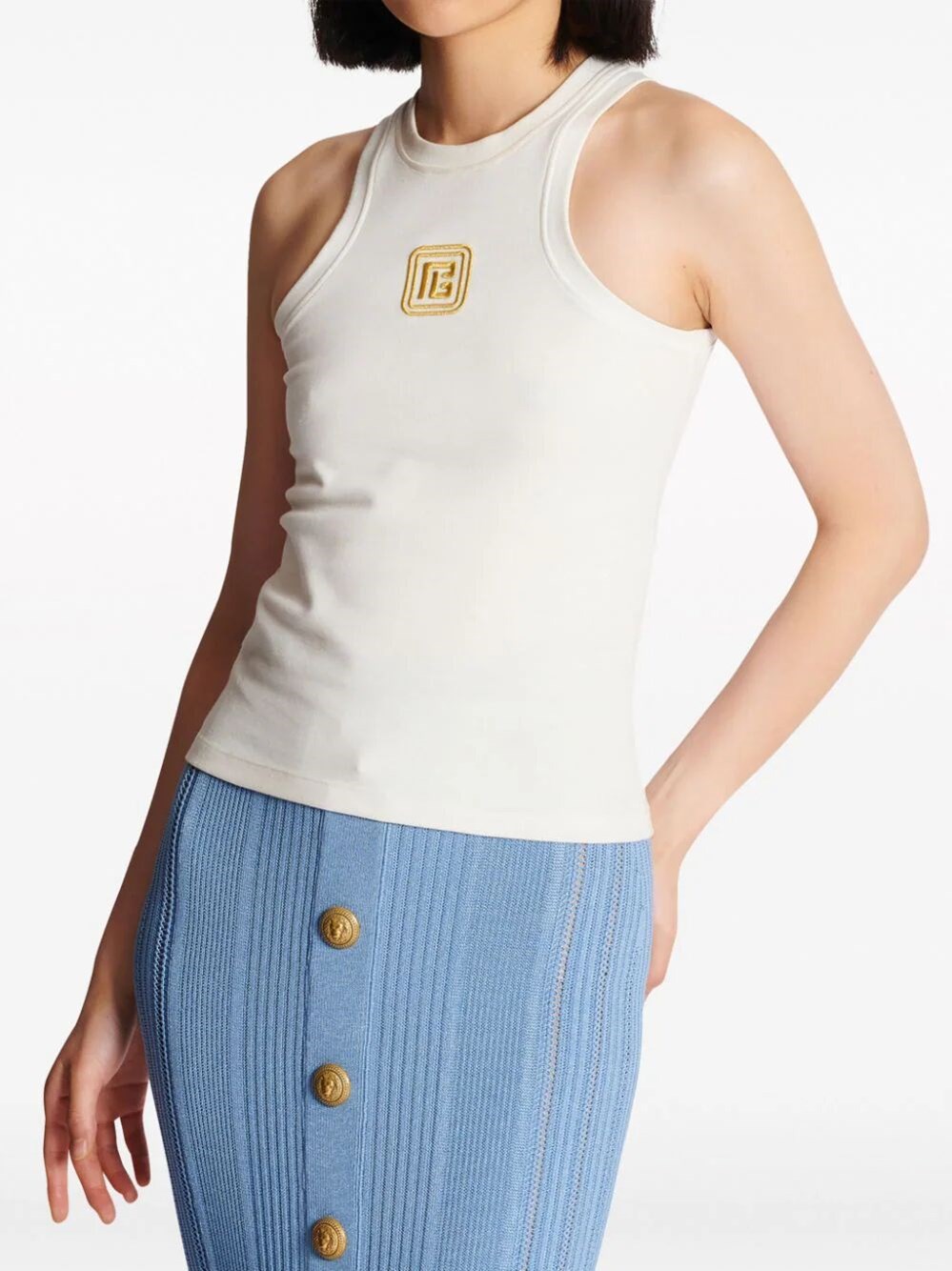 PB embroidered tank top
