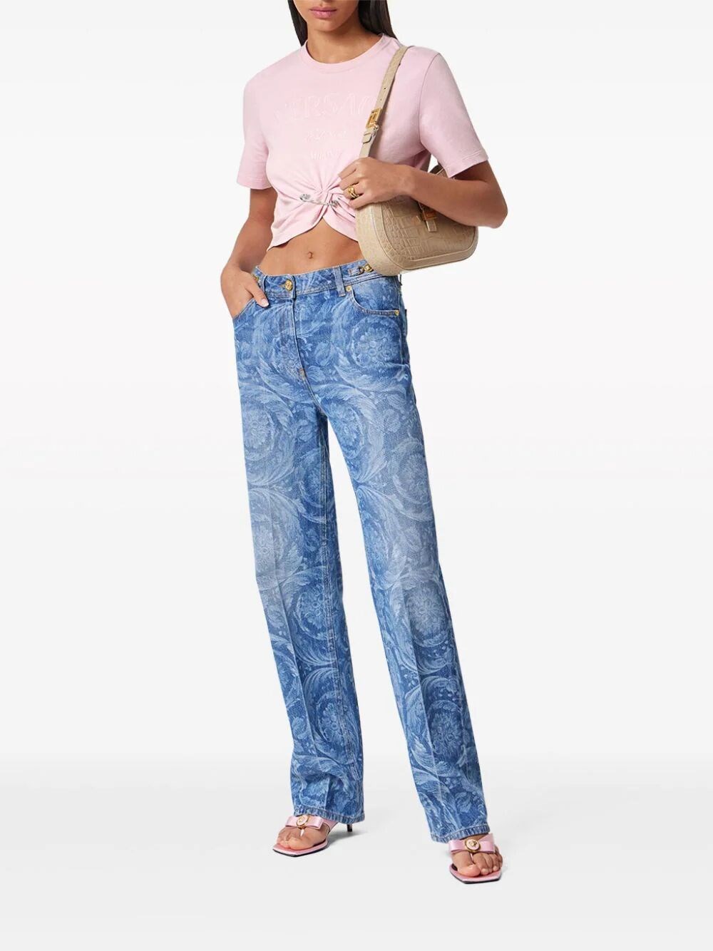 MILANO STAMP CROP T-SHIRT