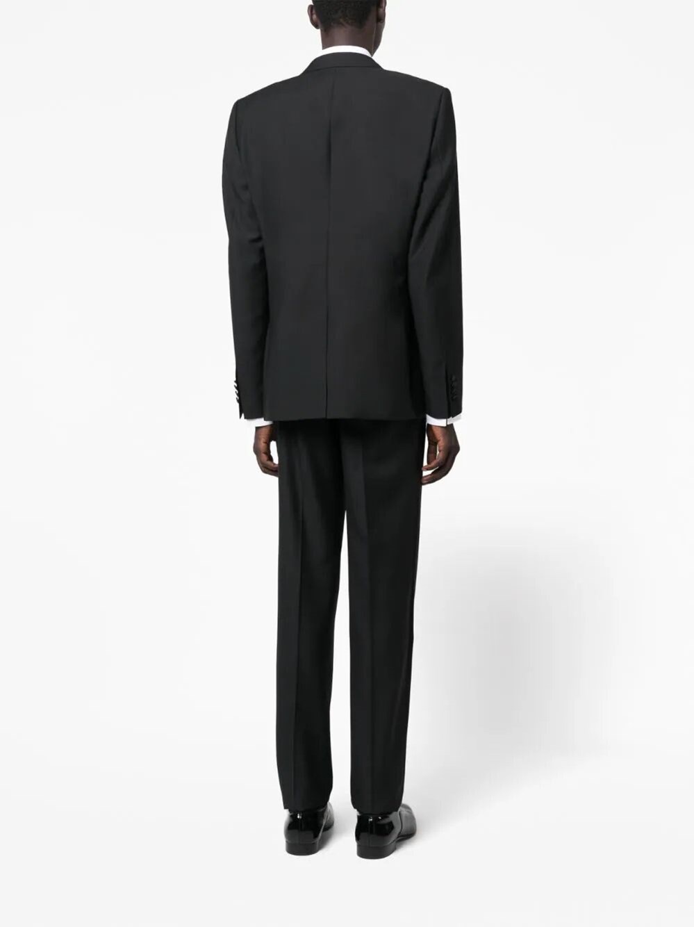 SINGLE-BREASTED WOOL TUXEDO SUIT