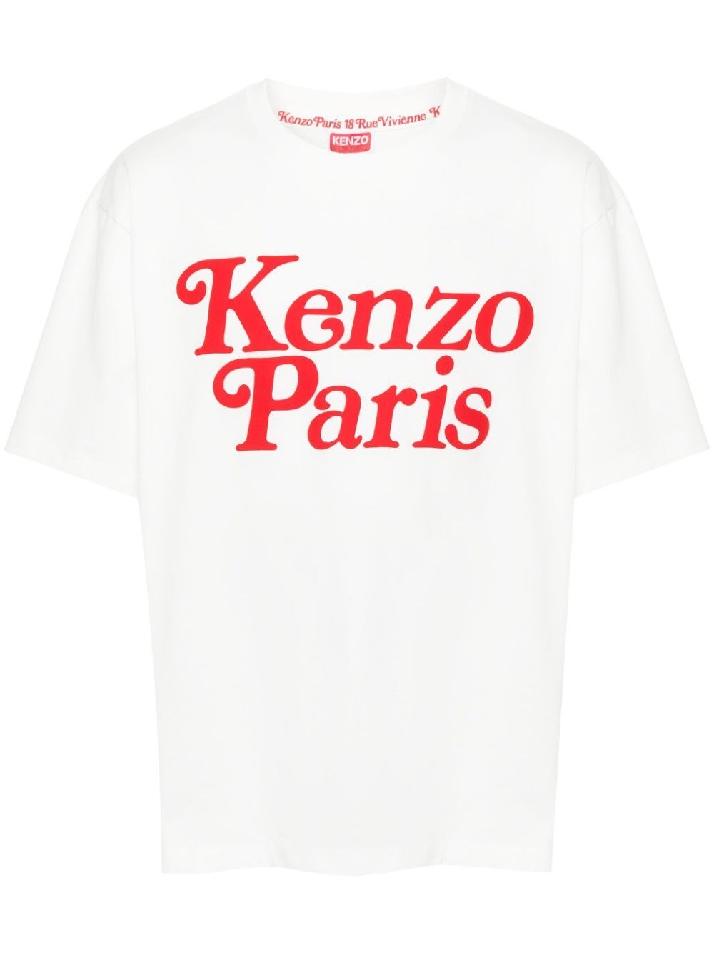 Shop Kenzo T-shrit Oversize  By Verdy In White