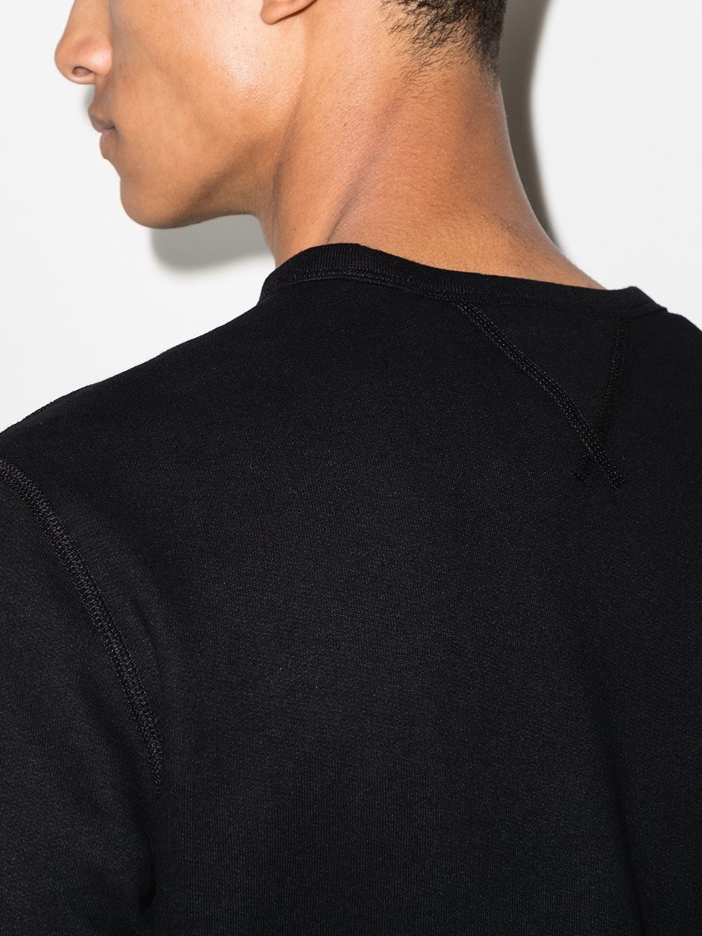 Round-neck sweatshirt