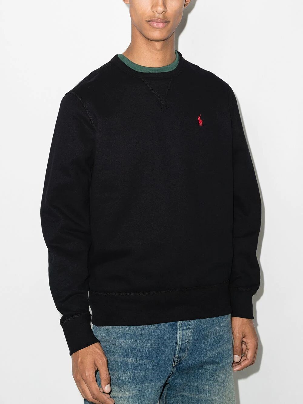 Round-neck sweatshirt