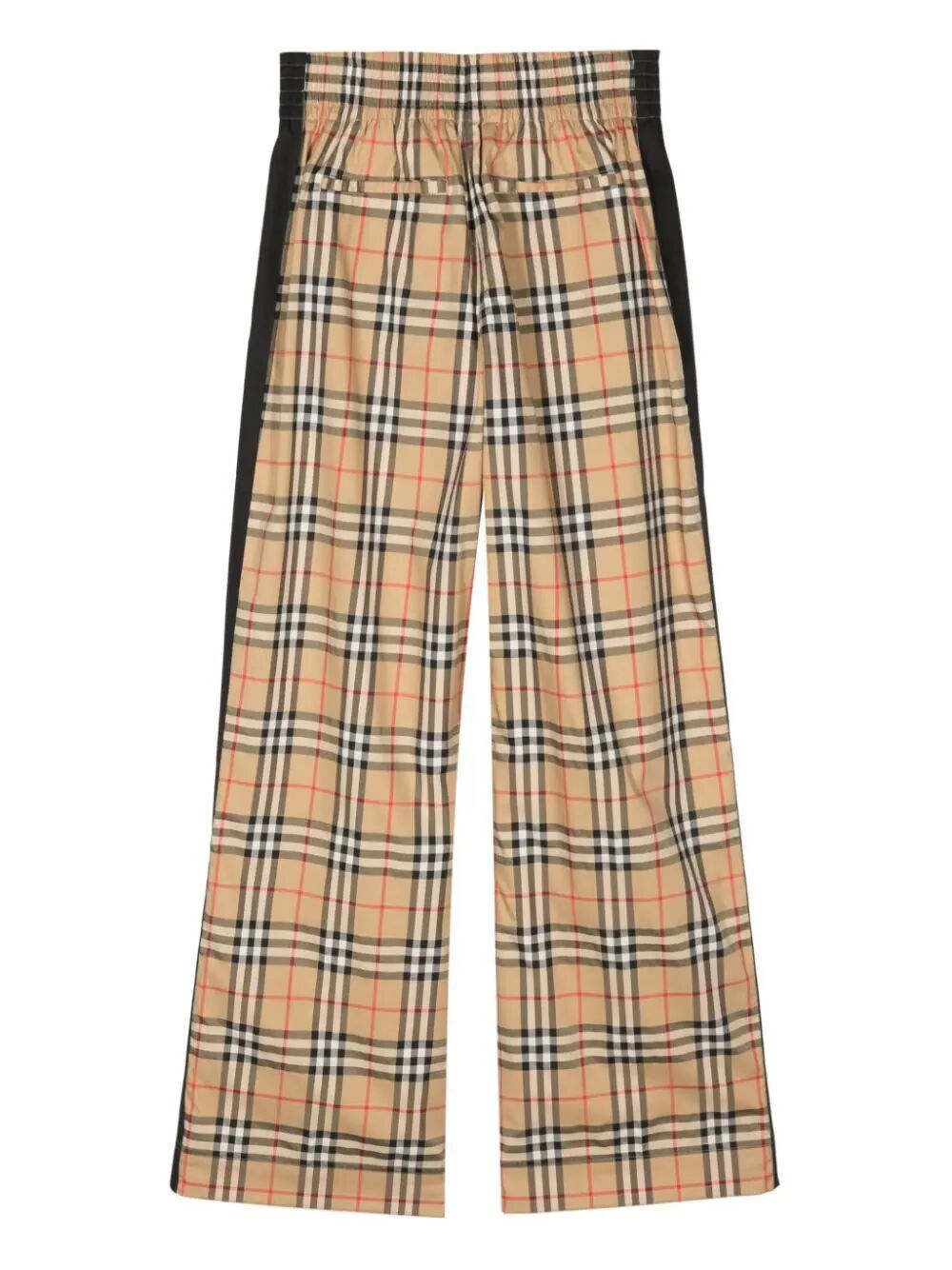 Vintage Check straight-leg trousers
