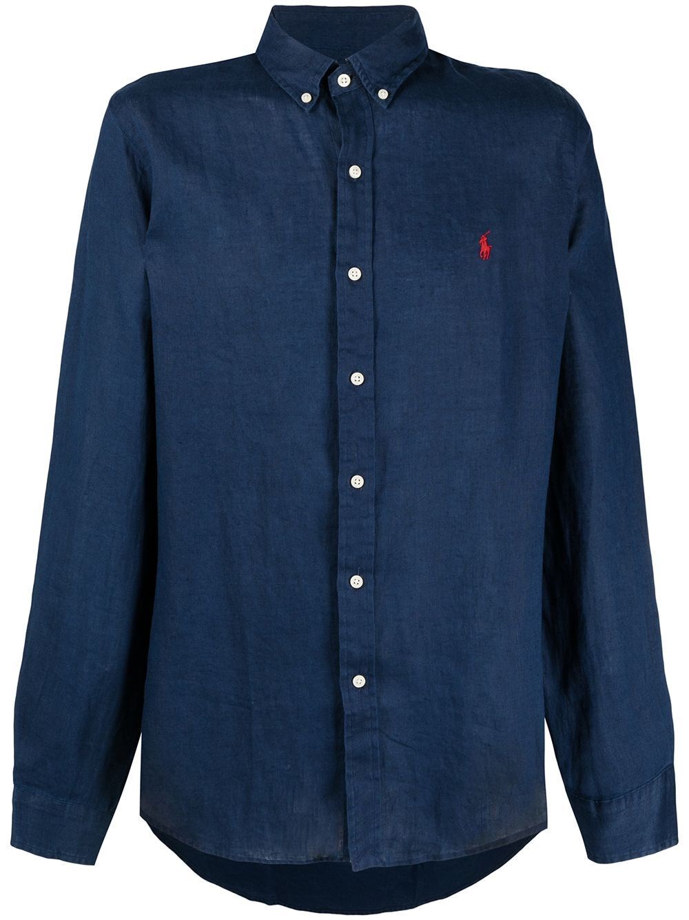Polo Ralph Lauren Shirt With Logo In Blue