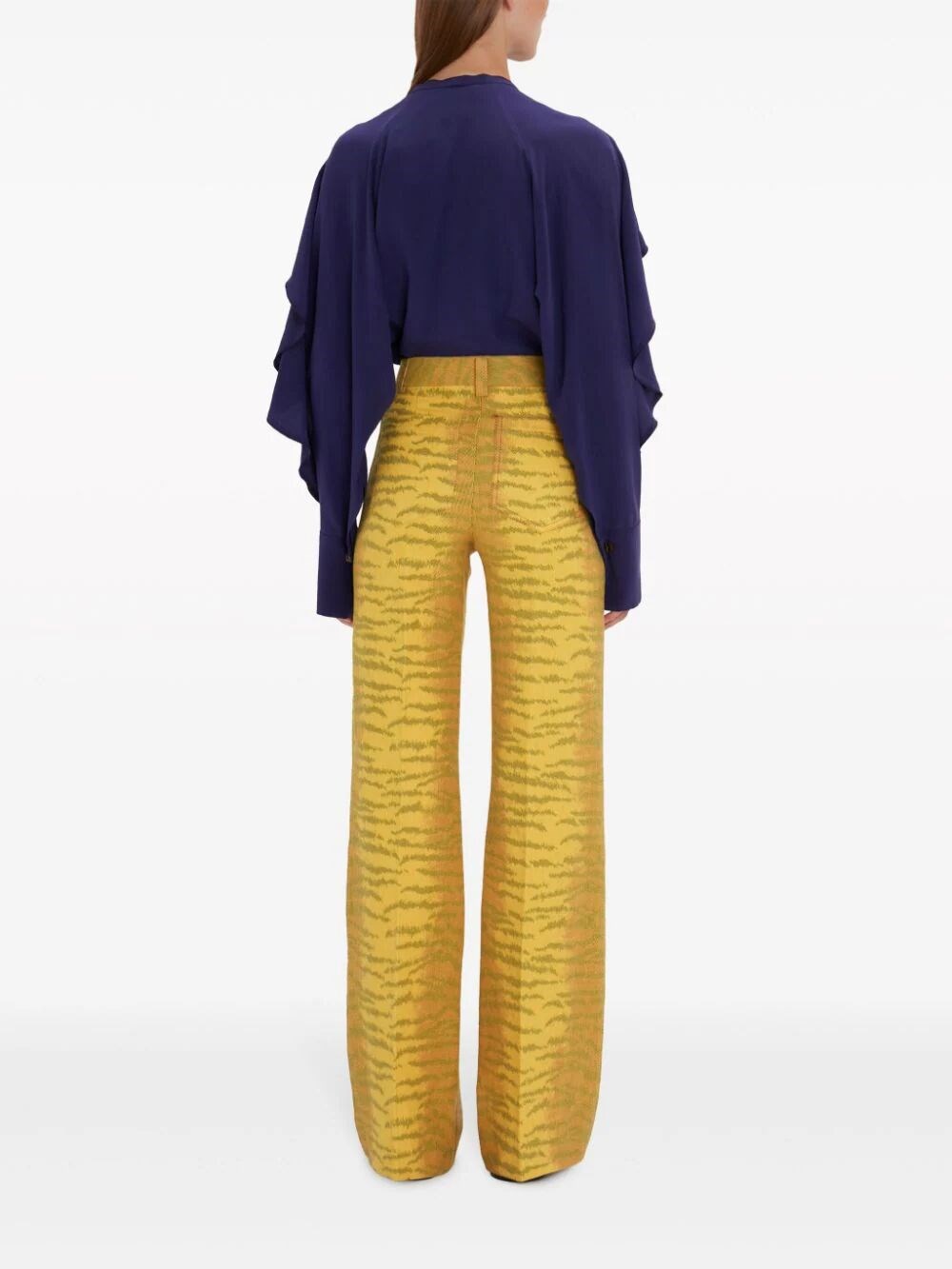 Tiger print trousers