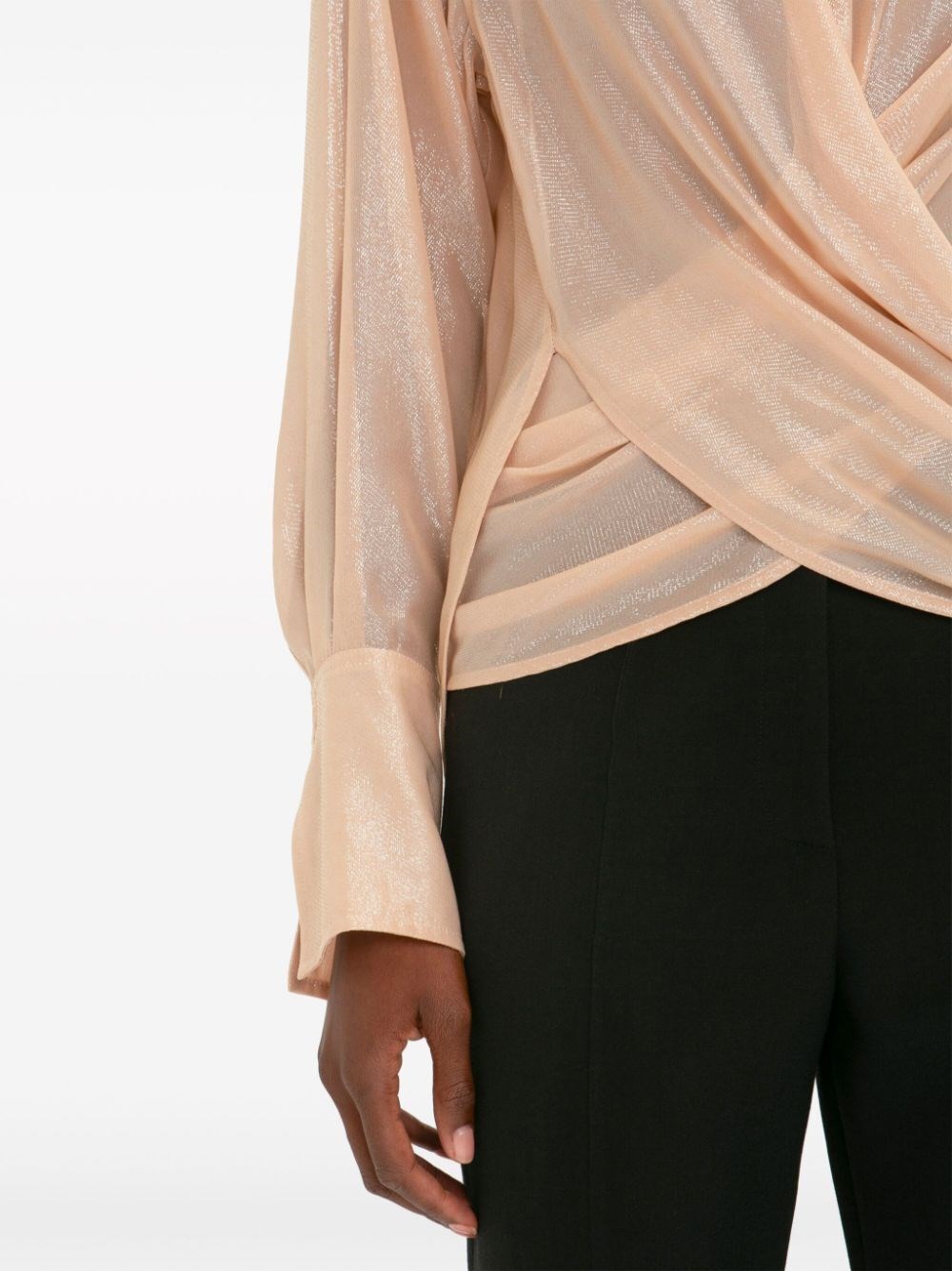 Wrap Front Blouse