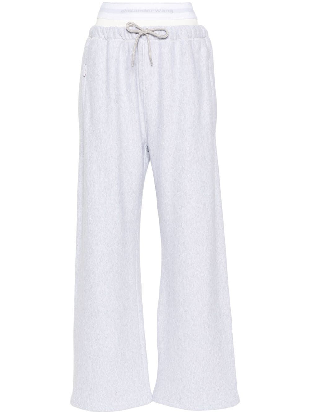 ALEXANDER WANG WIDE LEG TRACK PANTS