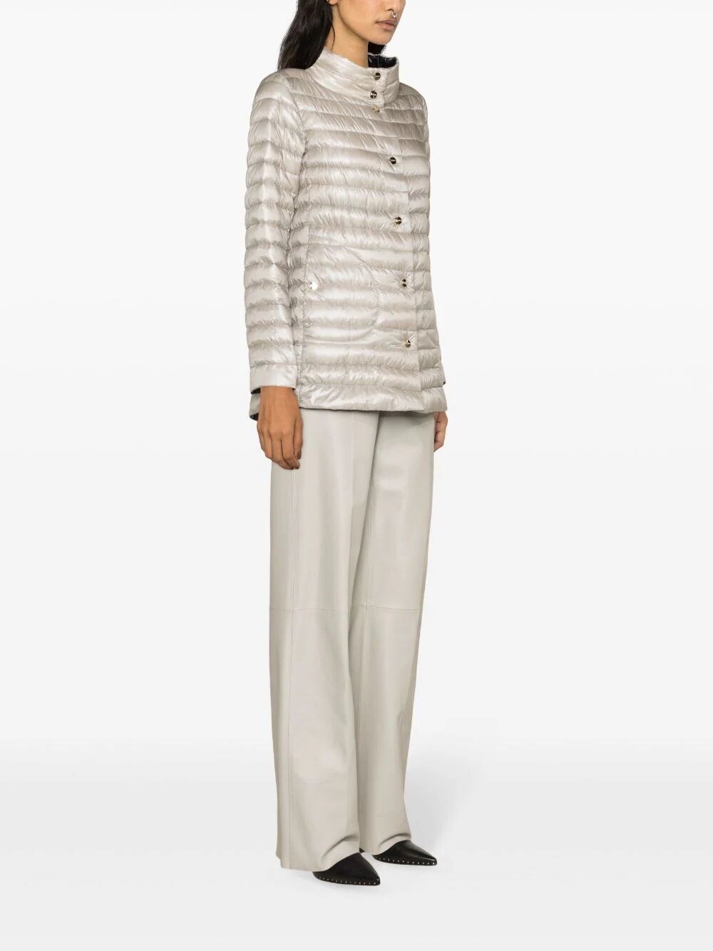 Reversible puffer jacket