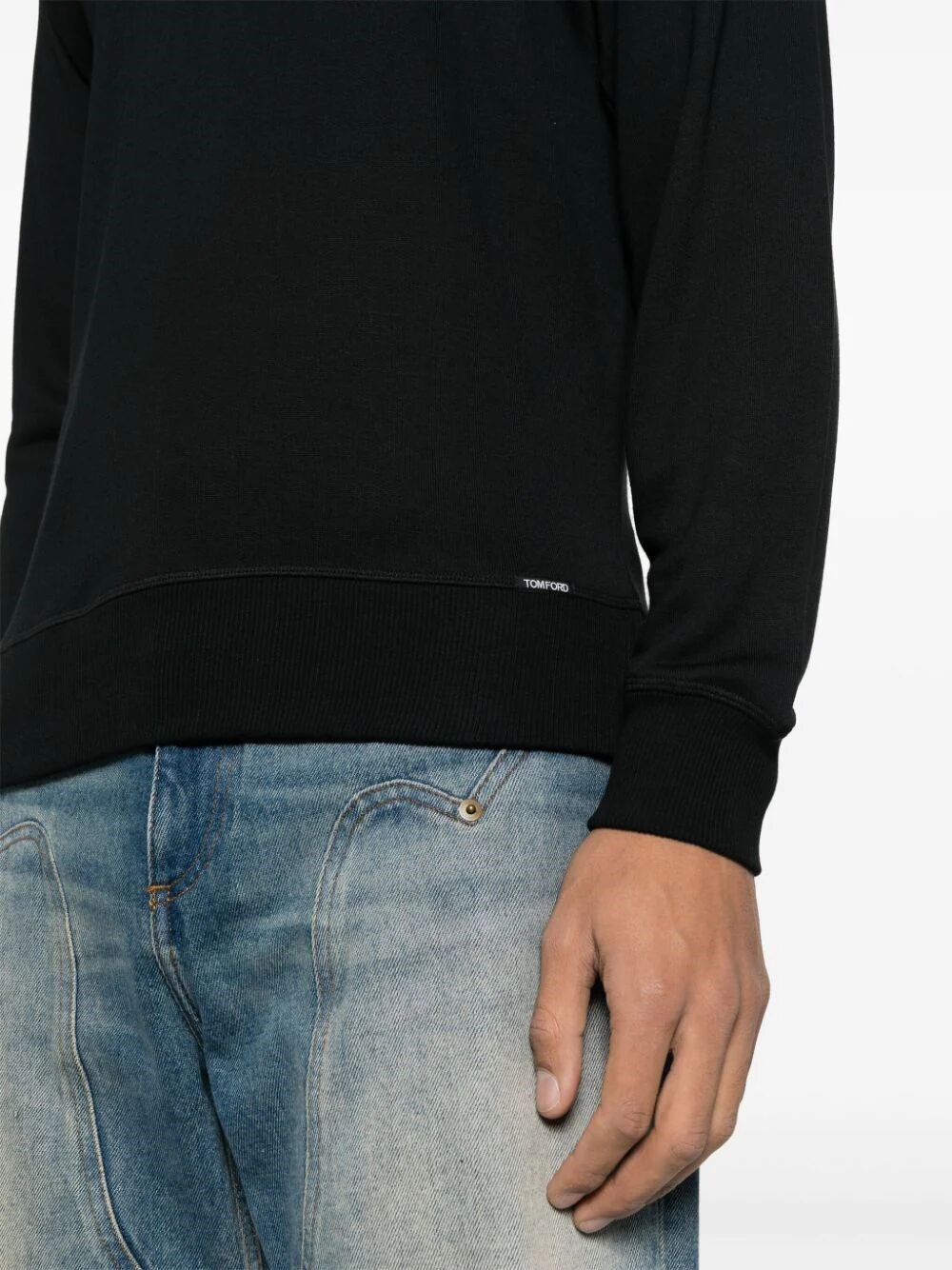 Crew-neck sweatshirt