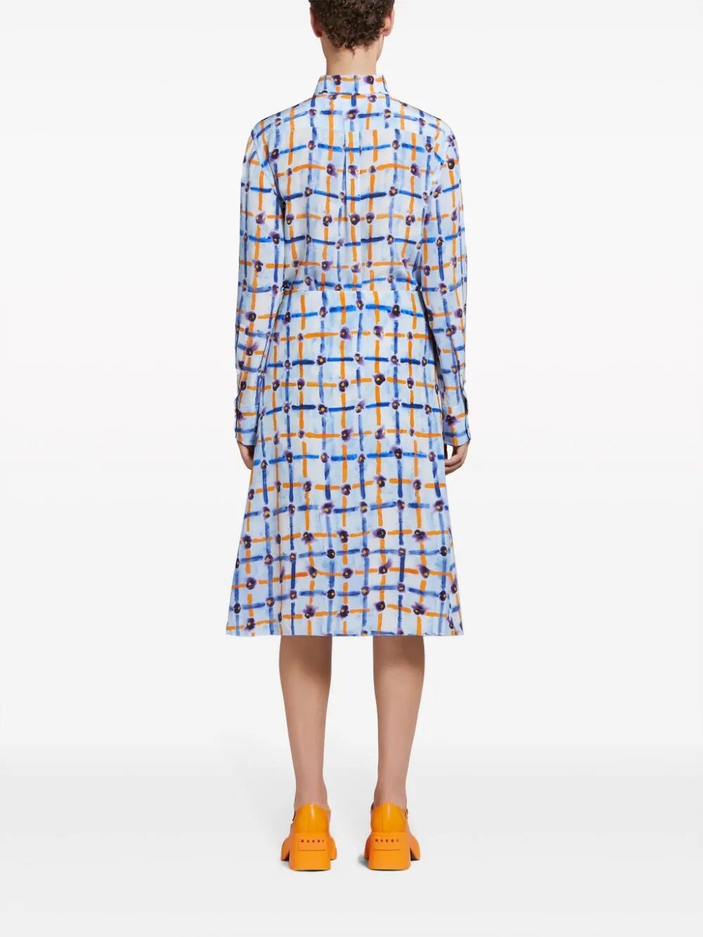 MIDI SKIRT WITH SARABAND PRINT