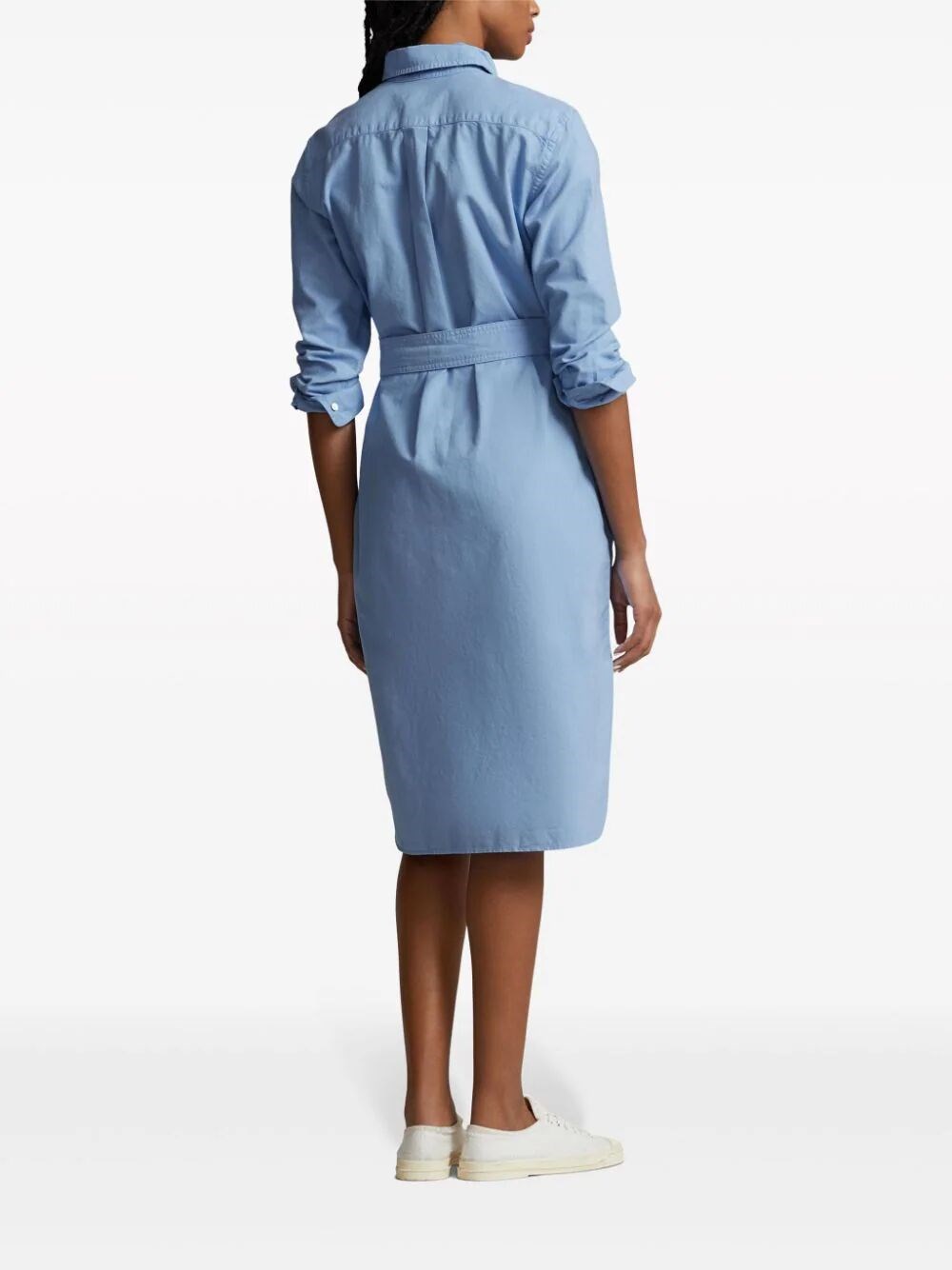Shirt midi dress