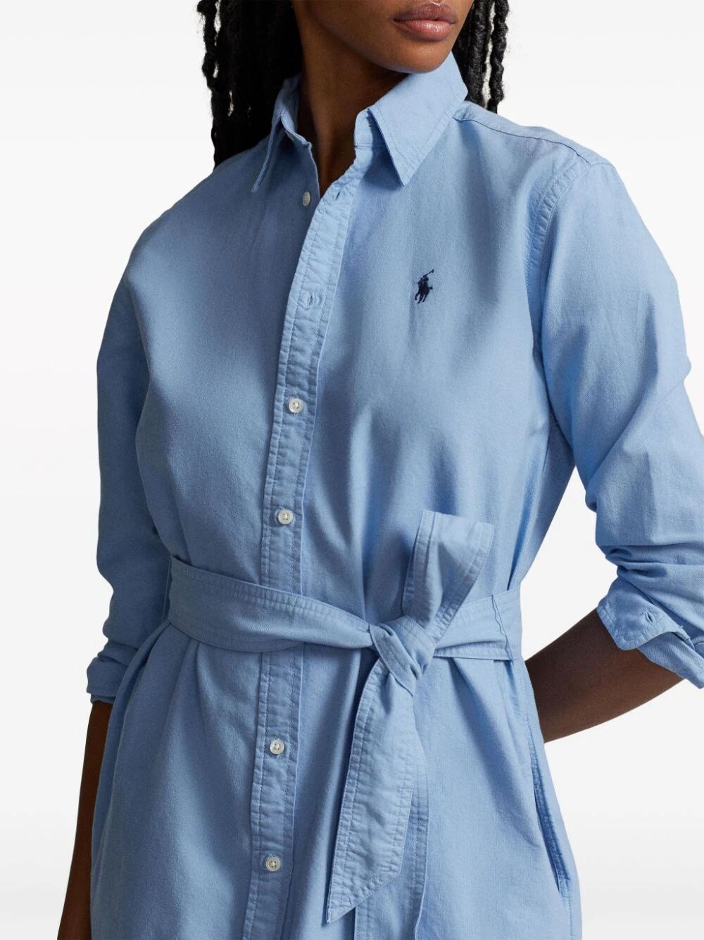 Shirt midi dress